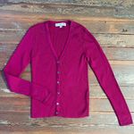 Uniqlo Ines De La Fressange Paris X  Cotton Ribbed Knit Cardigan - Sz S 🧡🎀 Photo 1