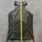 Guess  Camryn Rib Mix Green Halter Top Woman's Small Photo 5