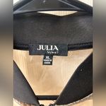 Julia By Love J Sheer Pink Green Purple Bomber Jacket size XL Photo 2