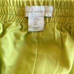 NWOT HOUSE OF HARLOW 1960 Cotton Linen Blend Midi Skirt Pockets Green Size L Photo 4