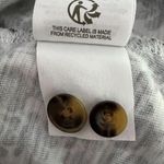 Boden Dress Women 6L White Black Floral Collared Button Placket Bohemian Cottage Size 6 Photo 9