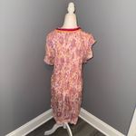 Poupette St Barth Sasha lace trimmed mini dress size medium Orange Photo 3