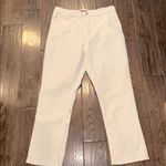 Frye  Women's white Straight Leg Jeans size 12/31 Photo 7