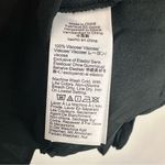 J.Crew Shirred Waist Corset Top in Viscose Crepe Black Size 2 X-Small NWT Photo 7