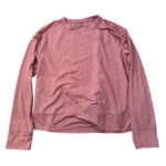 Patagonia Women's XS Long Sleeve Twist Back Athletic Top Rose Heather Photo 0