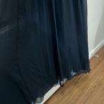 Badgley Mischka Navy Blue Ballerina Gown Size 0 US $1,100 Photo 4