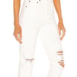 AGOLDE  White High Rise Straight Crop Jeans 27 Photo 5