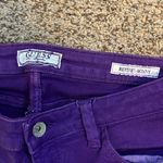 Guess Purple  skinny jeans Photo 2