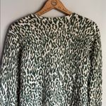 Equipment  green leopard cashmere sweater XS Photo 7
