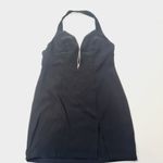 superdown Greta Zip Up Dress in Black Photo 2