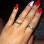 4 Piece Ring Set Silver Photo 0