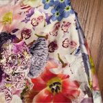 Zimmermann Prima High-Waist Belted Floral Print Silk Shorts Size 1 (US Size 6) Photo 9