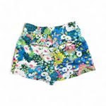 Anthropologie Sarah Campbell for Floral High Waist Shorts Size 4 Photo 3