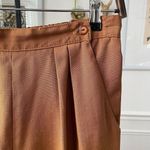 Vintage Prive Amber Color Trousers Pants Mom Fit Front Pleat 25 XS Brown Photo 1