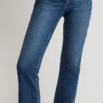 Madewell NEW Kick Out Crop Jeans in Brinton Wash, 33 Photo 0