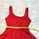 Halara Women Large Red Pleated Cut out Tennis Golf Mini Dress Shorts Nylon Skort Photo 2