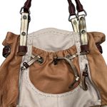 B Makowsky B. Makowsky Multicolor Leather Bucket Hobo Bag Purse Photo 3