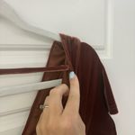 Revelry Giselle Velvet Dress Terracotta Brown Size 2 Photo 9