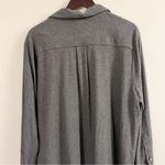 Lucky Brand  Women's Cotton Boyfriend Shirt NEW Size XXL Gray Photo 7