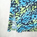 CSC Studio Blue Animal Print Flare Boho Summer Feminine Stretch Skirt Plus 3X Green Size undefined Photo 2