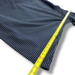 Banana Republic Navy Blue White Striped Off Shoulder Mini Dress - Large Photo 5