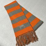 PINK - Victoria's Secret Victoria's Secret Winter Angel Scarf PINK Signature Stripe Orange/Gray Photo 0