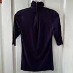 Banana Republic  Deep Purple Cowl Neck Blouse Photo 1