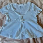 Hollister White Babydoll Top Photo 0