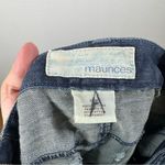 Maurice's  Long Denim Maxi Skirt Front Slit Size 7/8 Photo 3