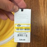 Shade & Shore  Yellow Bikini Top with White Accents Size 38D New with Tags Photo 1