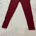 Boutique Wine Red Leggings Photo 8