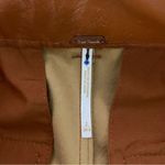 Free People  Star Crossed Lovers Straight Brown Vegan Faux Leather Pants … Photo 10