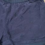 Elevenses NWT Anthropologie  Embroidered Navy Shorts Sz M Photo 1