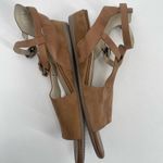 Ecco  Sandals Size 38 (US Size 7-7.5) Nubuck Leather Touch 25 Hooded Wedge Comfy Photo 2