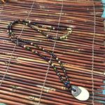 Liz Claiborne  Multi Color Beaded Long Necklace Photo 3