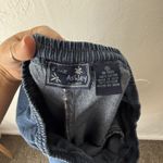 Jane Ashley Pants Vintage 90 small Embroidered Floral Capri Denim Cottage Photo 8