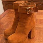 Jeffrey Campbell & Free People suede platform buckle bootie size 8.5 Photo 2