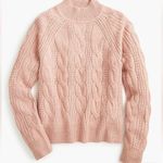 J.Crew Mockneck Cable knit sweater Photo 1