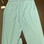 XOXO NWT  Tampered Sash Waist Size 12 Pants- Cool Blue Colored Photo 1