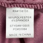 Moodie Velour High Neck Ruffle Cap Sleeve Pink Size Medium Party Occasion Photo 10