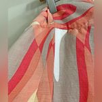 Emma James Retro Mod Geometric Midi Skirt Linen Blend A Photo 6