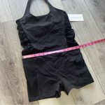 Athleta NWT  Mesh Me Up Romper one piece Small Black Photo 3