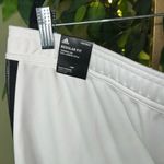 Adidas  Full Length Tapered Leg White and Black NWT Track Pants 2X Photo 3