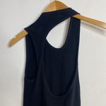 Helmut Lang Black Pulled Asym Racerback Tank Photo 8