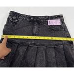 Wild Fable NWT Y2K Women's Sz 4 High Rise Pleated Denim micro Mini Skirt DEADSTO Photo 6