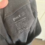 Pact  Charcoal Organic Cotton Flares Yoga Pants Gray Size Small Casual Minimalist Photo 2