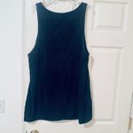 Denim And Co Vintage Corduroy Black Jumper Dress Y2K pockets sz M 100% cotton Size M Photo 6