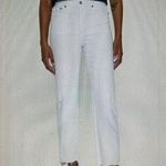 Pistola  Charlie High Rise Classic Straight Ankle Deconstructed Optic White Sz 26 Photo 1