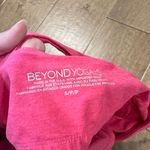 Beyond Yoga  Spacedye The Bold Shoulder Cropped Tank in Vivid Pink Heather Photo 3