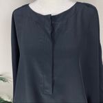 Akris Punto  black silk relaxed fit blouse Photo 1